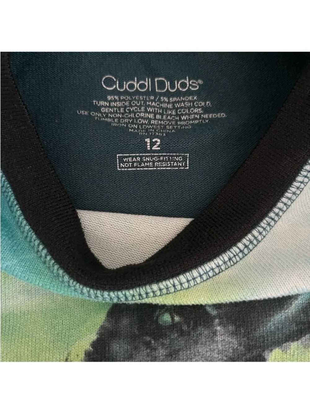 Cuddl Duds Moose & Dinosaur Pajama Sets